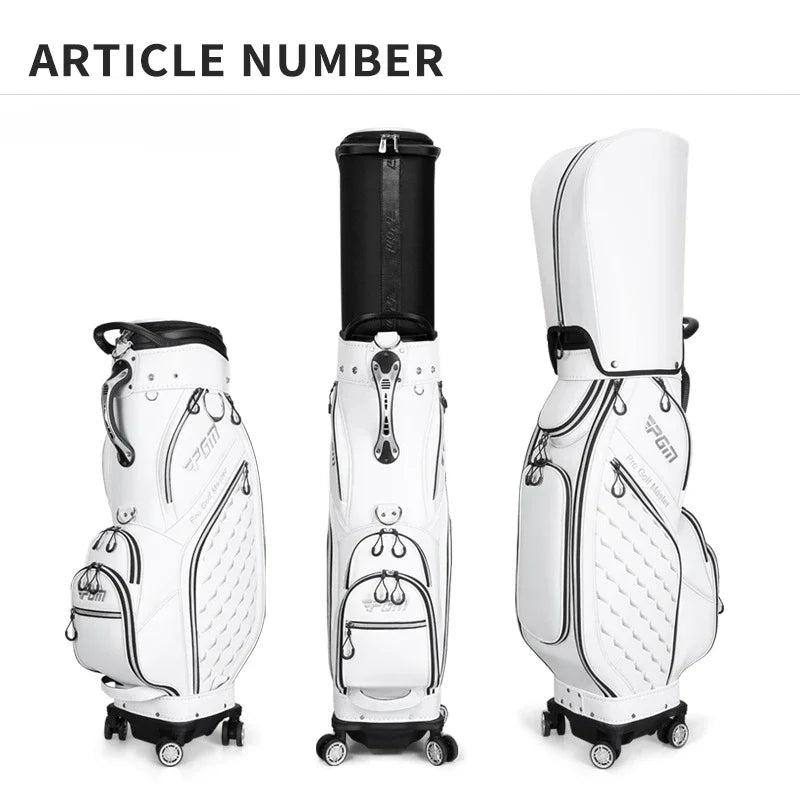 PGM Golf Standard Bag: High Capacity & Waterproof
