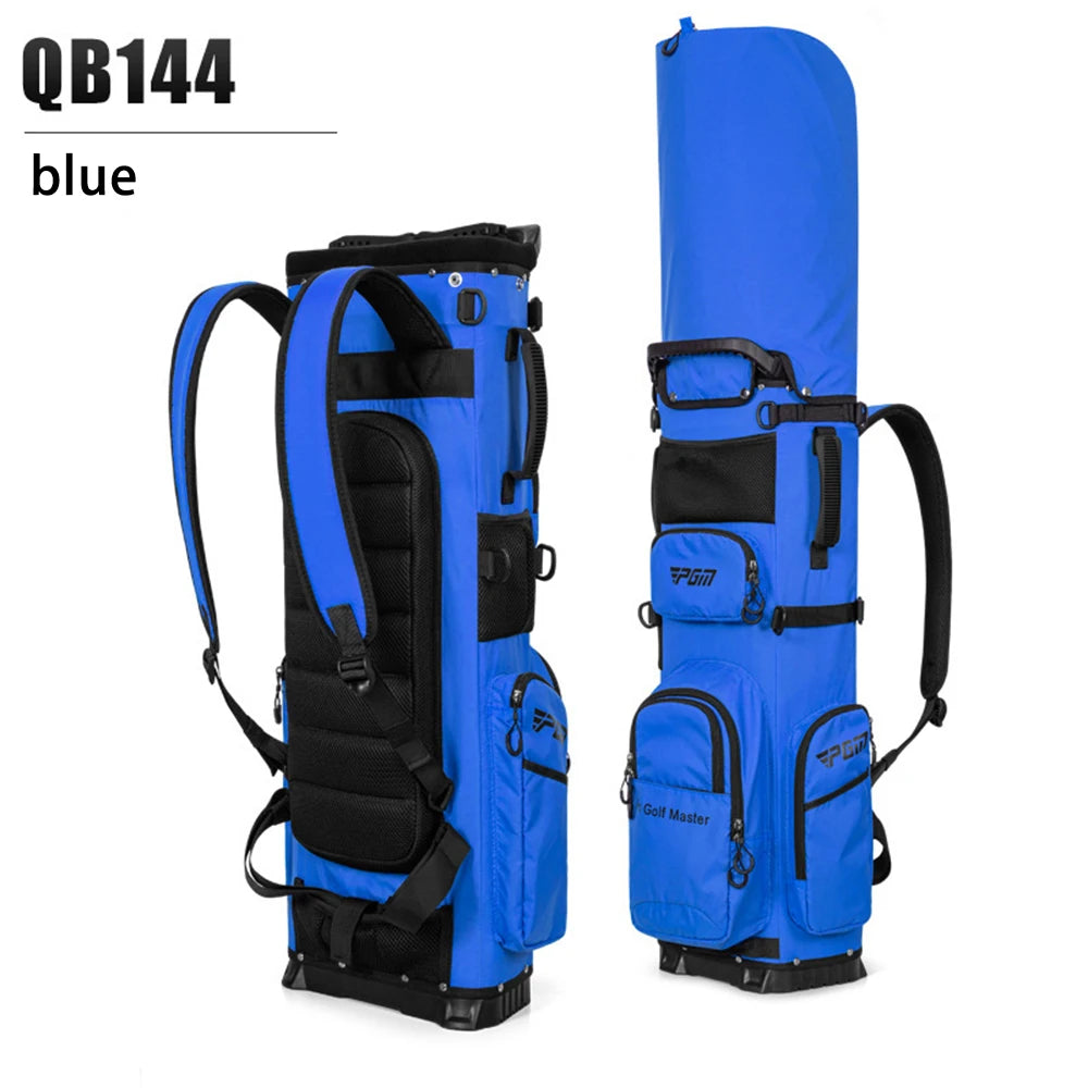PGM Ultra-Lightweight Backpack Golf Bag: Waterproof & Portable
