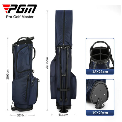 PGM QB074: Portable Golf Stand Bag with Braces
