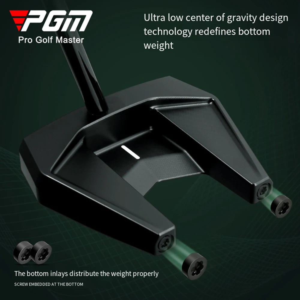 PGM Male Putter: Ultra Low CG Aluminum Head
