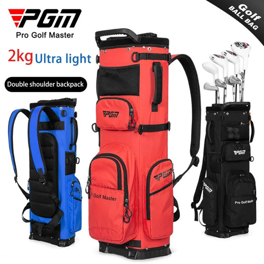 PGM QB144: Ultra-Lightweight Backpack Golf Bag
