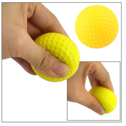 20PCS Yellow PU Foam Golf Balls for Training
