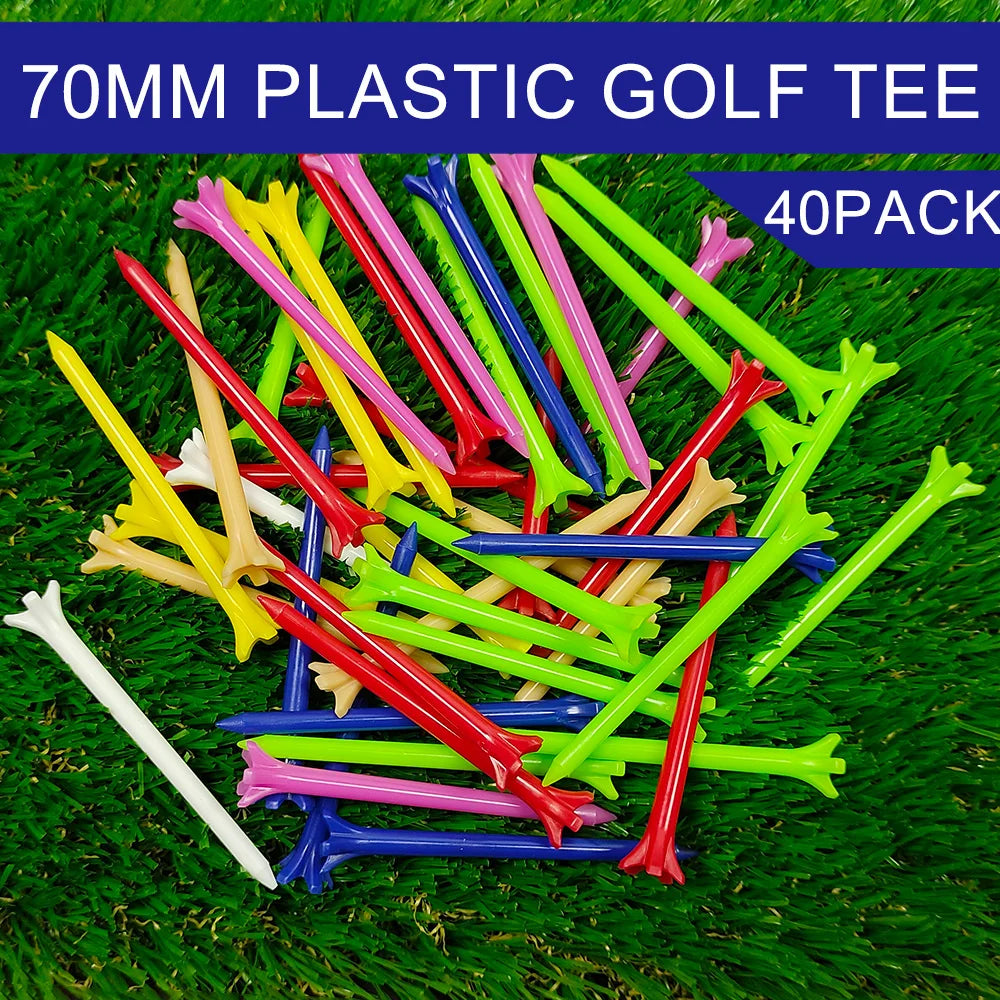 40-Pack Golf Tee Set - Golf Tees
