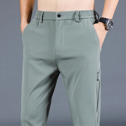 Summer Ice Silk Stretch Pants for Men
