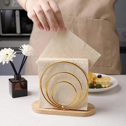 Desktop Paper Dispenser Sleek Napkin Organizer