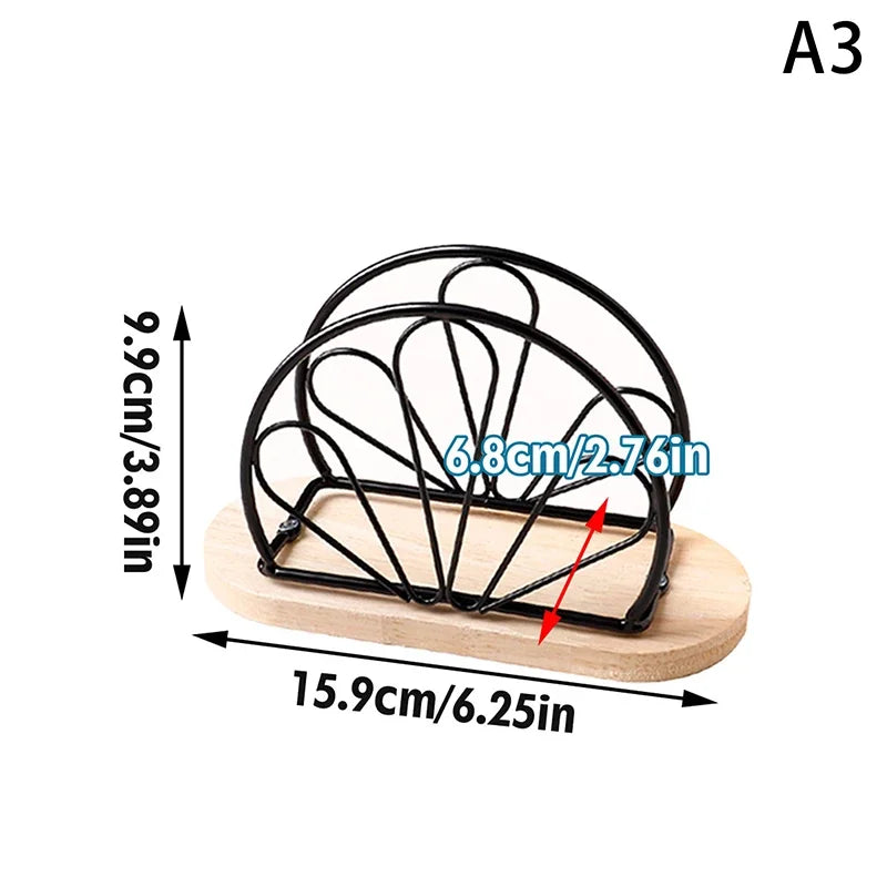Desktop Paper Dispenser Sleek Napkin Organizer