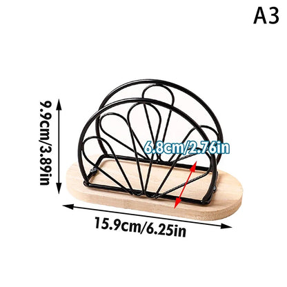 Desktop Paper Dispenser Sleek Napkin Organizer