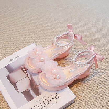 
Pearl Flower Fashion Princess Casual Shoes
