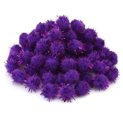 Pet Colorful Handmade SoftFluffy Pom Poms Toy