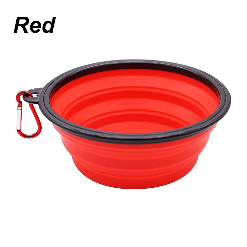 Portable Collapsible Pet Feeding Bowl