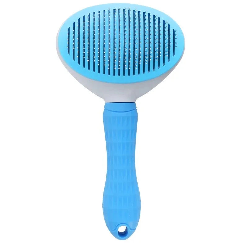 Pet Hair Grooming Brush - Stainless Steel Dog Comb