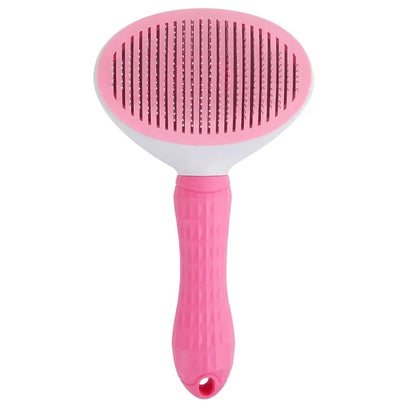 Pet Hair Grooming Brush - Stainless Steel Dog Comb