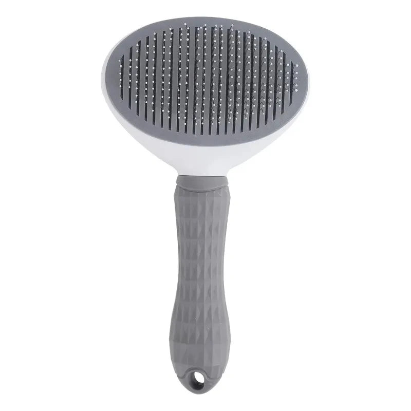 Pet Hair Grooming Brush - Stainless Steel Dog Comb