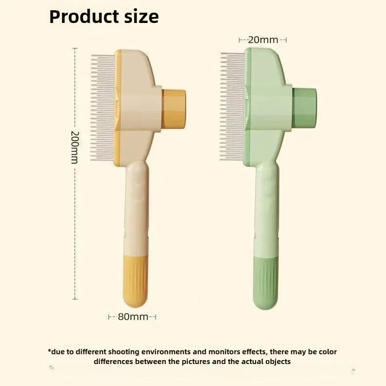 Pet Hair Removal Grooming Brush - Dog Deshedding Tool