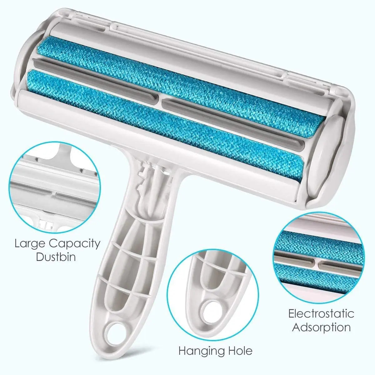 Pet Hair Remover Roller - Efficient Animal Hair Cleaning Tool