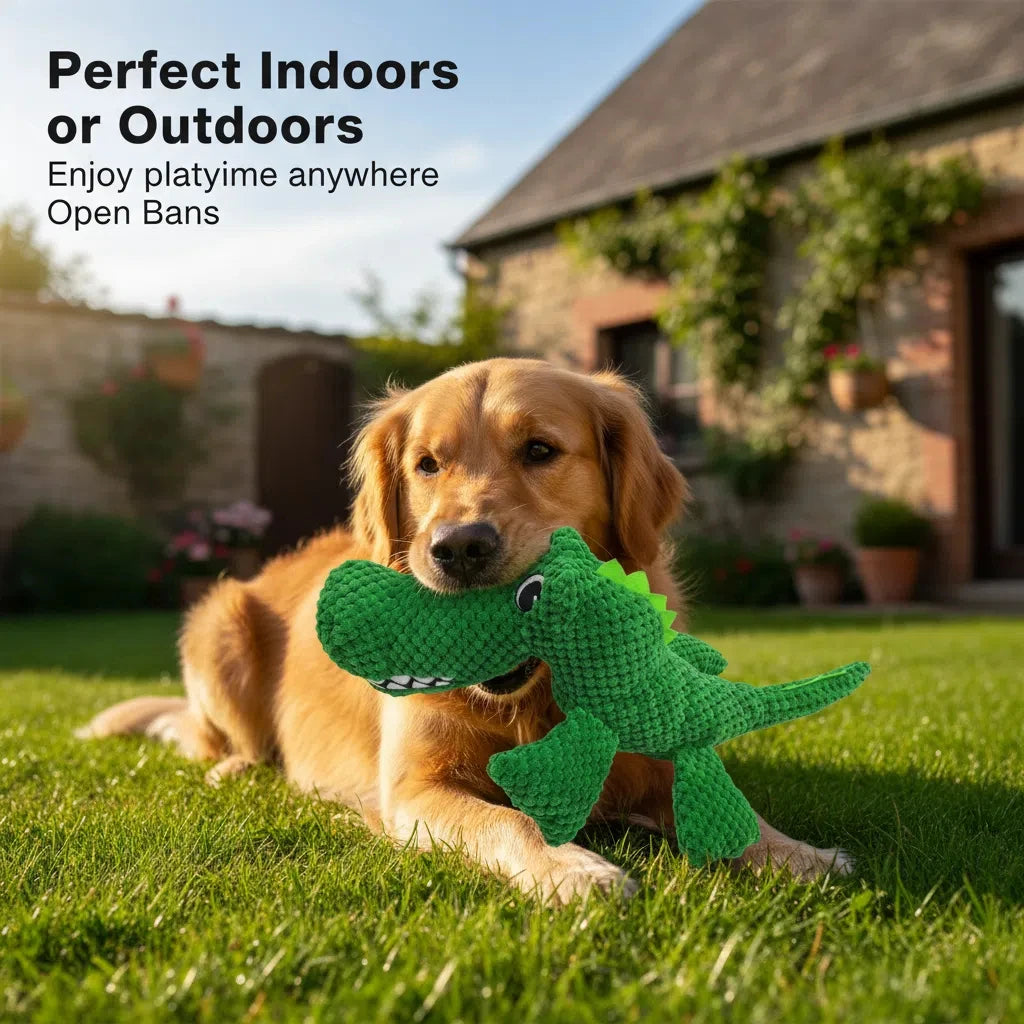 Pet Large Crocodile Big Sound Indestructible Dog Toy