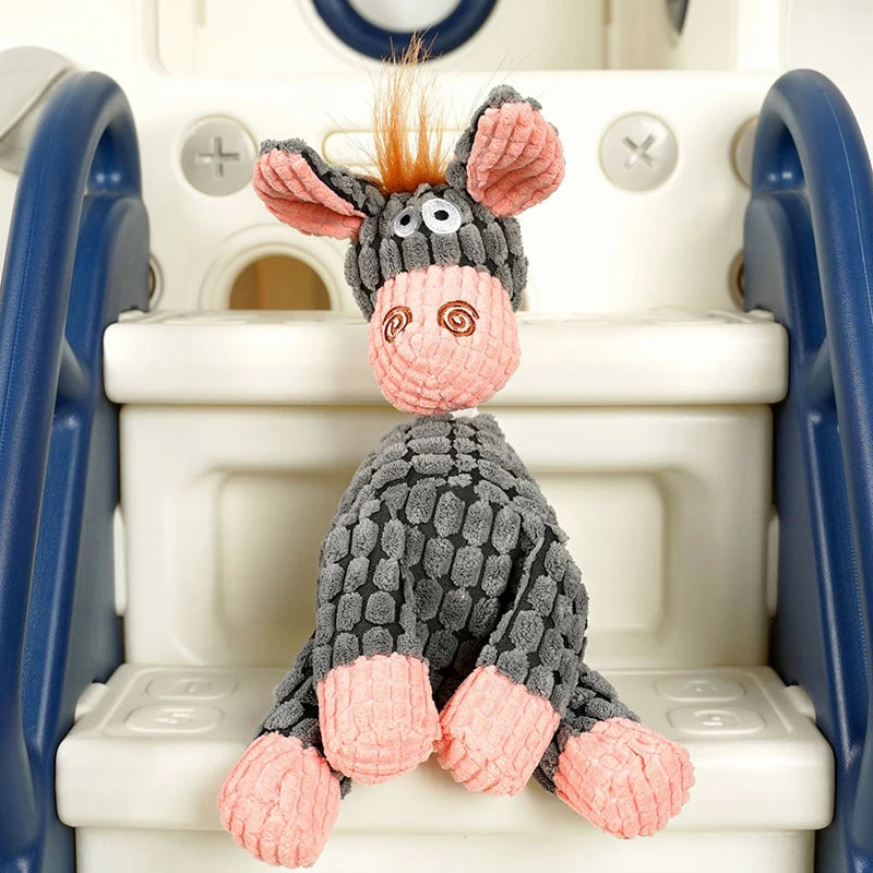 Pet Molar Training Bite Resistant Donkey Plush Shrek Toy