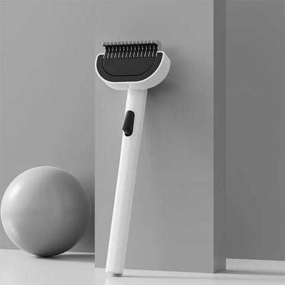Pet Thinner One Click Handle Long Hair Dog Brush