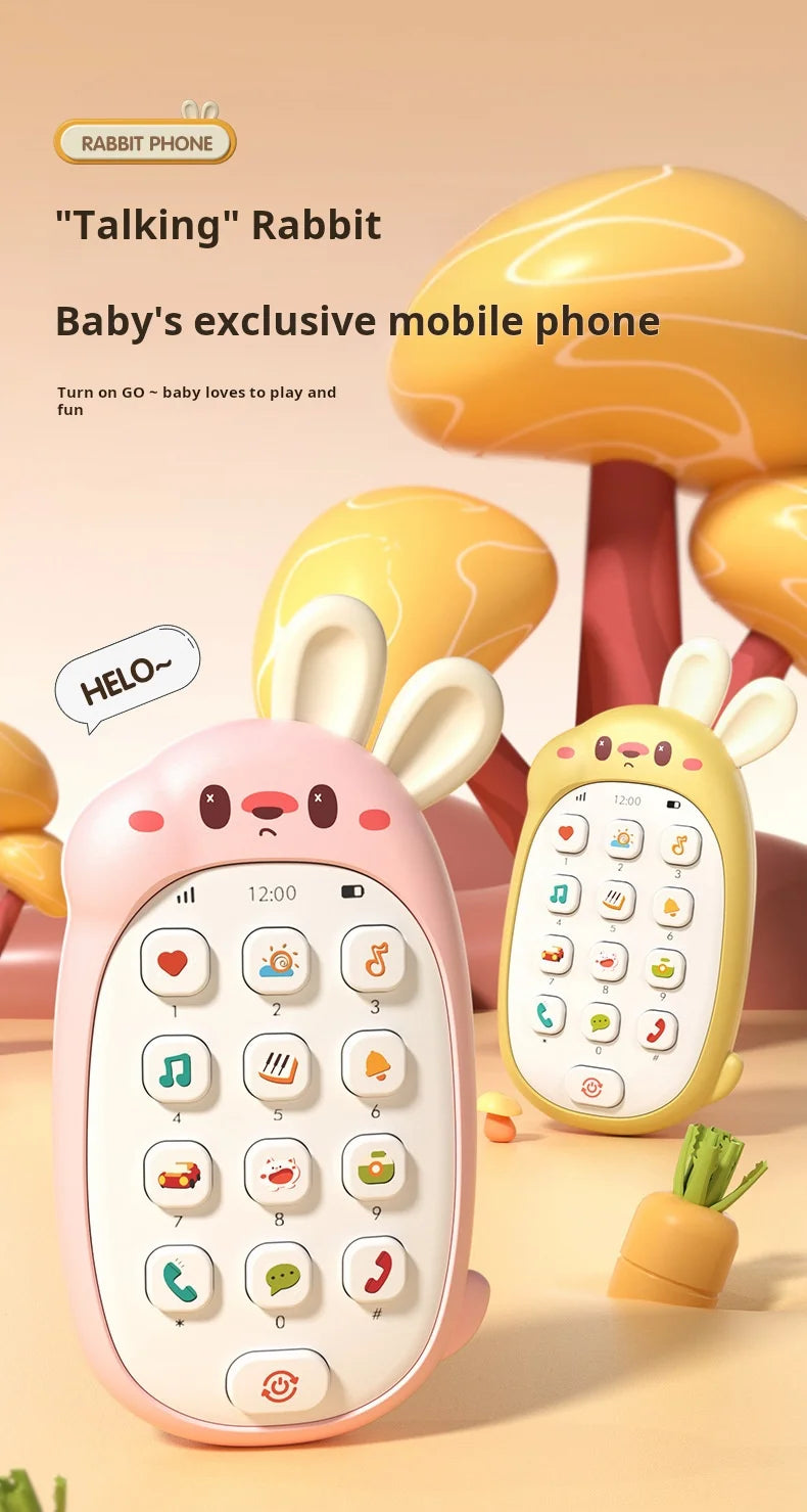 Baby Phone Toy Music Sound Telephone Sleeping Toys