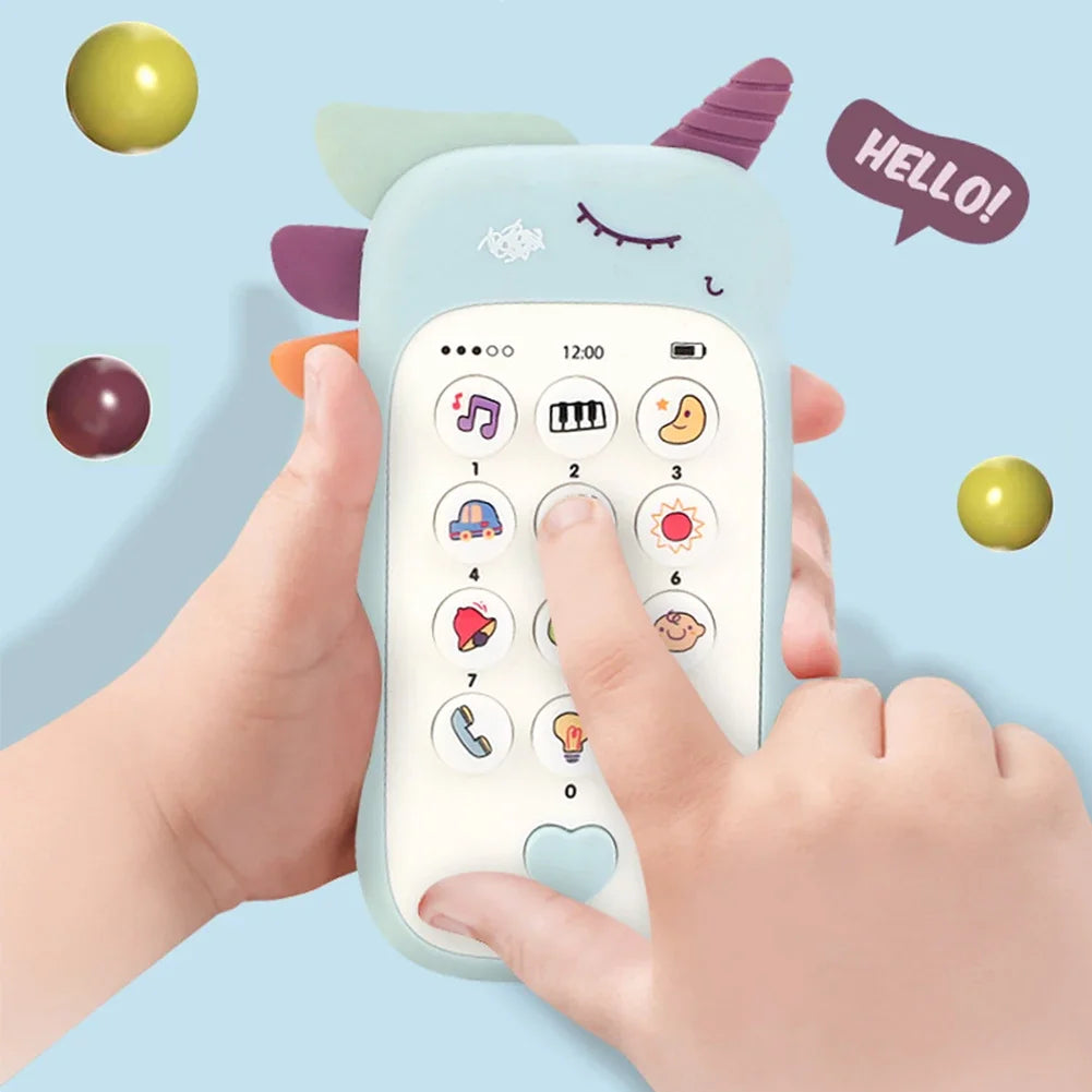 Baby Phone Toy Sleeping Early Educational Musical Toys For Babies