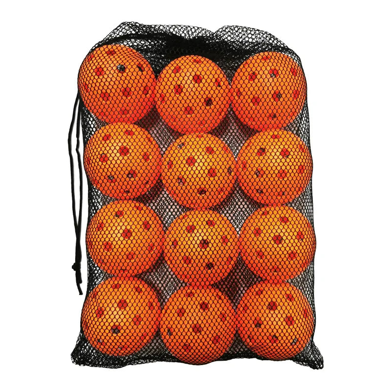 Pickleball Balls Indoor - Hollow Plastic Ball With Bag