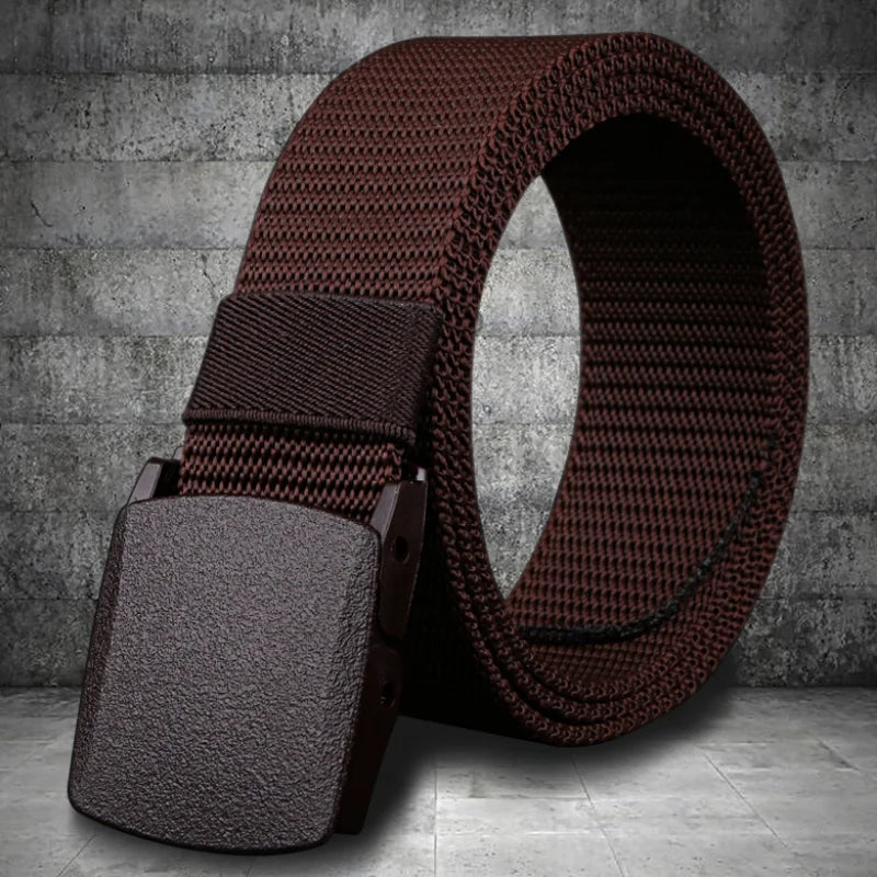 Outdoor Plastic Buckle Belt for Men & Women