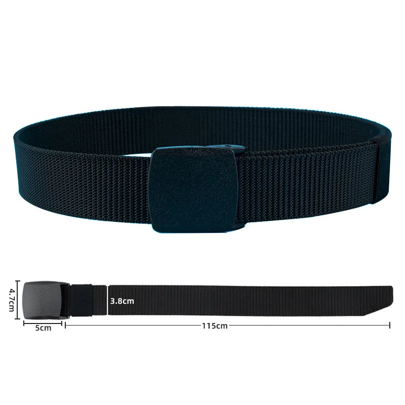 Outdoor Plastic Buckle Belt for Men & Women