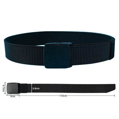 Outdoor Plastic Buckle Belt for Men & Women