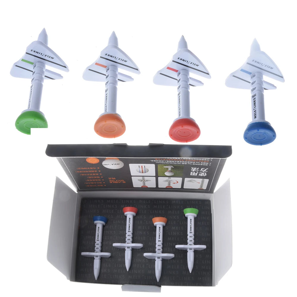 Plastic Golf Tee Set with Ball Holder