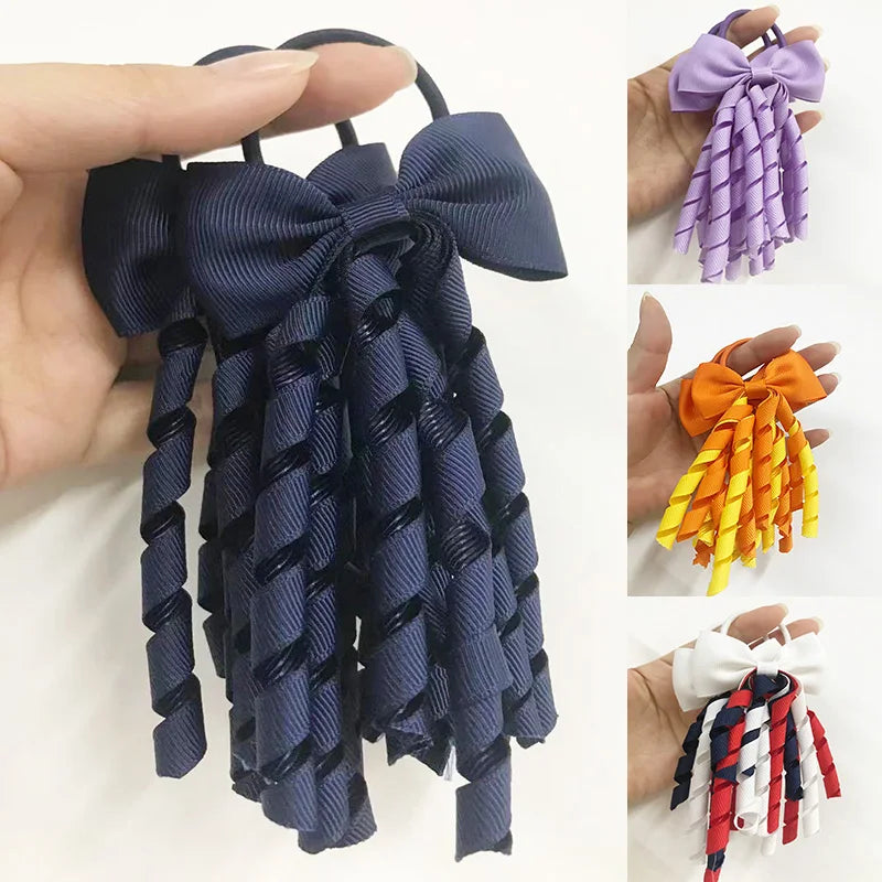Girls Bowknot Ponytail Holders

