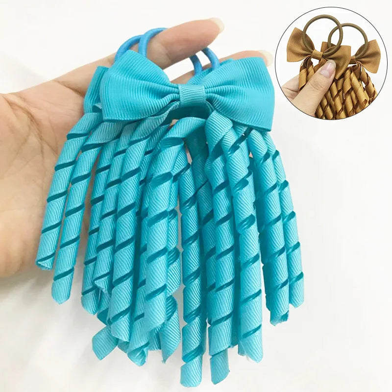 Girls Bowknot Ponytail Holders


