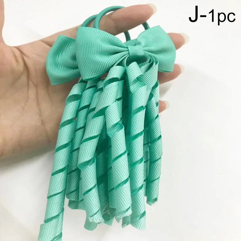 Girls Bowknot Ponytail Holders

