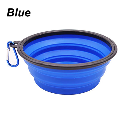 Portable Collapsible Pet Feeding Bowl