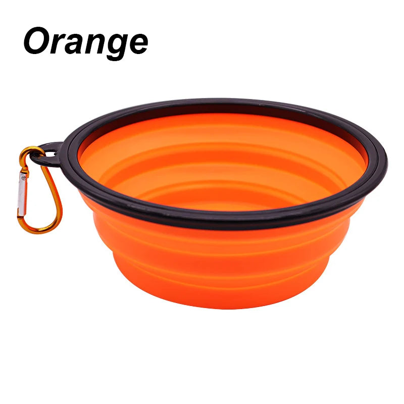 Portable Collapsible Pet Feeding Bowl