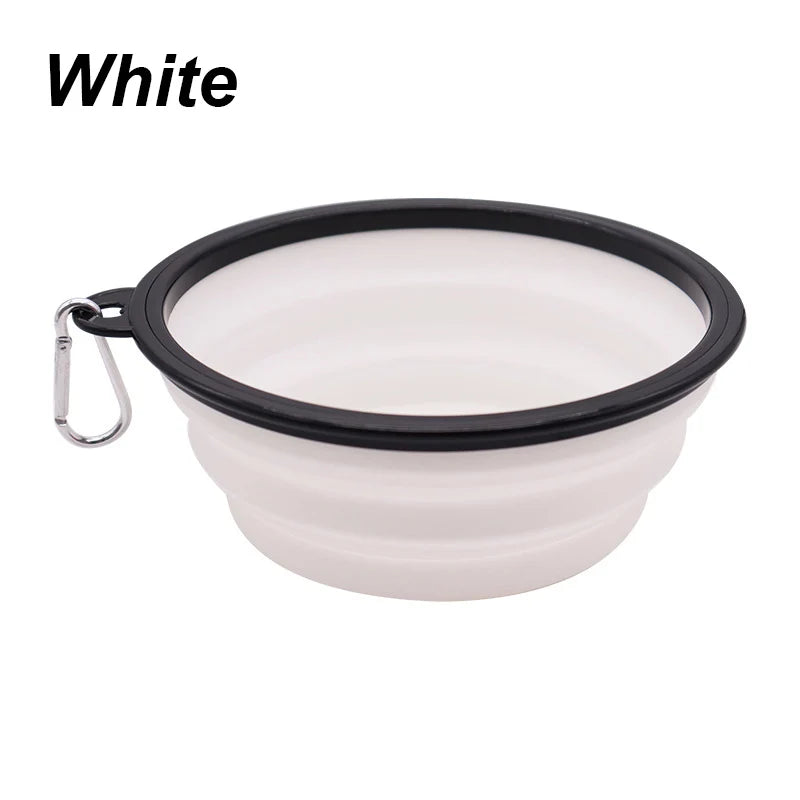 Portable Collapsible Pet Feeding Bowl