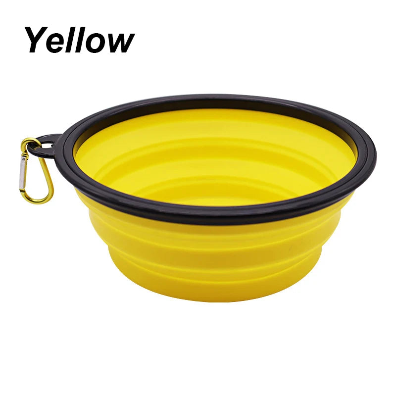 Portable Collapsible Pet Feeding Bowl
