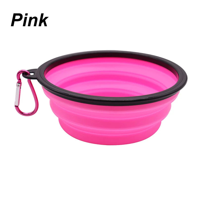 Portable Collapsible Pet Feeding Bowl