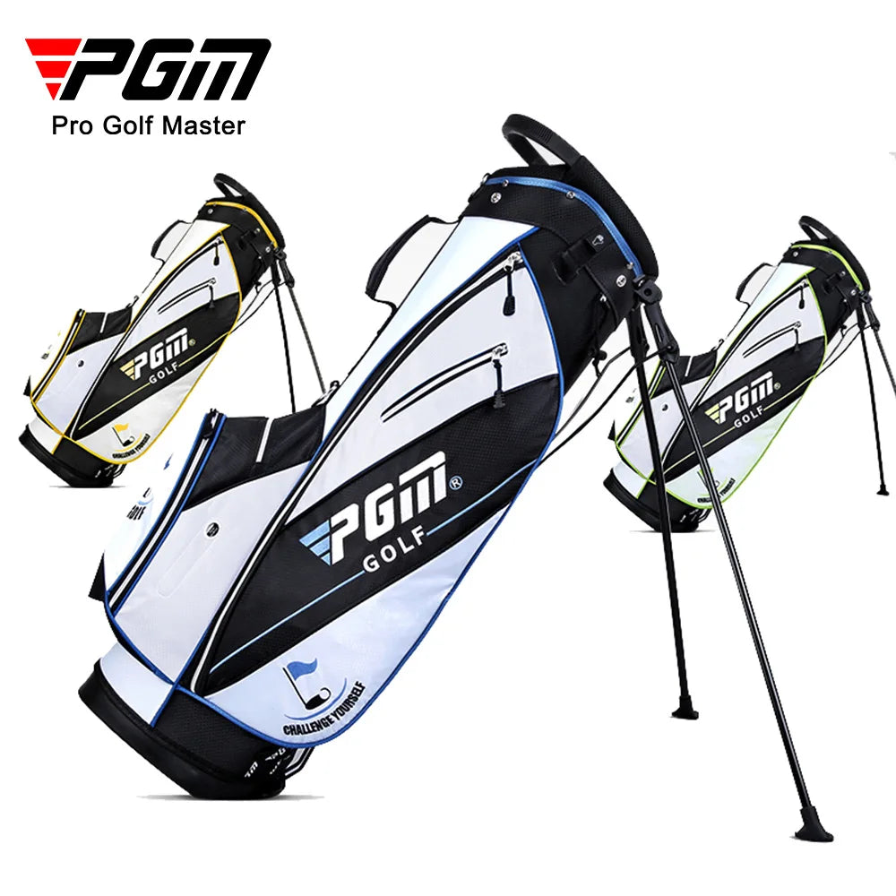 Portable Golf Stand Carry Bag with Solid Rear Support