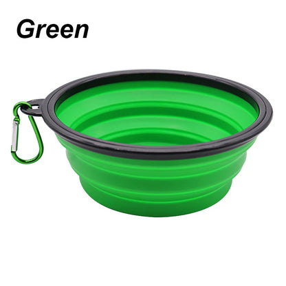 Portable Collapsible Pet Feeding Bowl