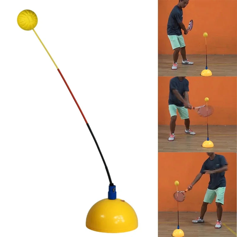 Portable Rebound Practice Tennis Swing Trainer