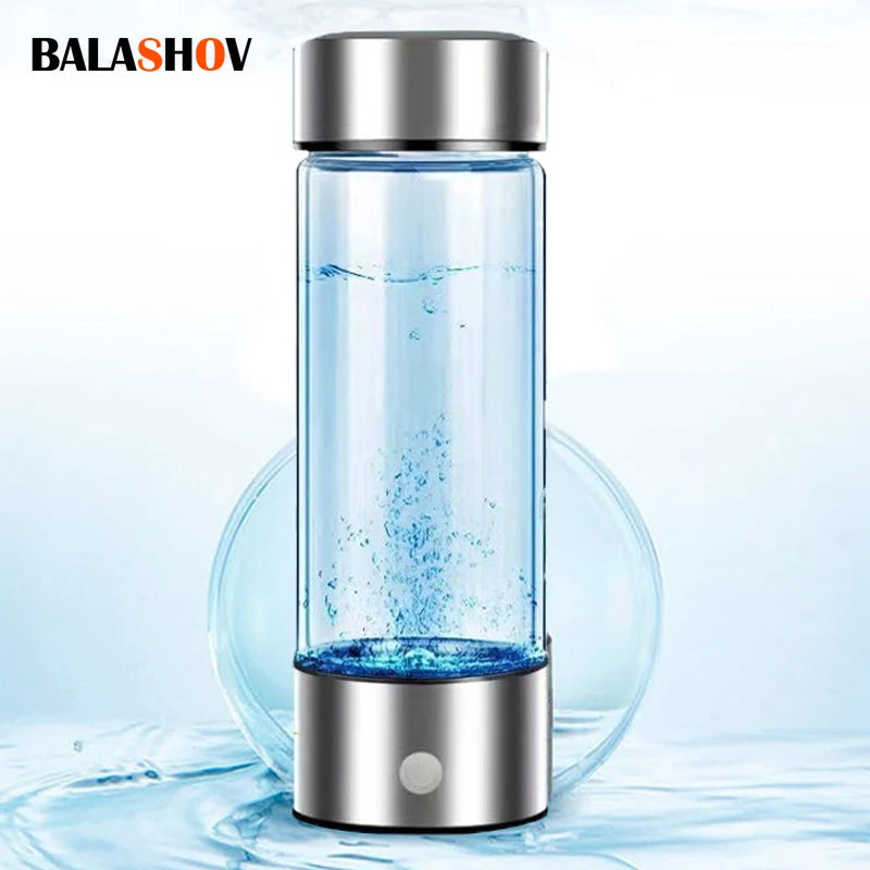 Portable Titanium Hydrogen-Rich Water Cup with Lonizer
