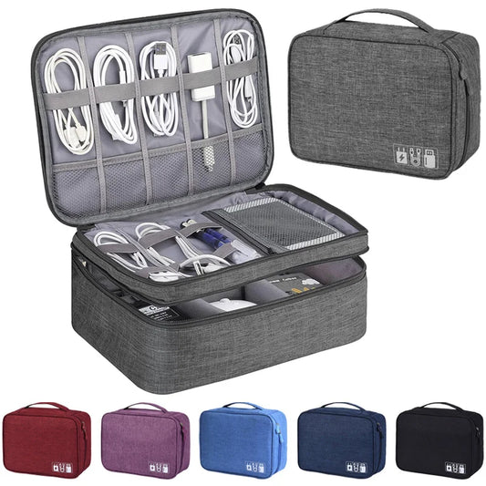 Portable Waterproof Electronic Organizer Travel Case