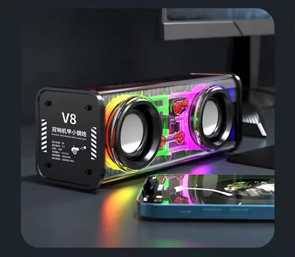 Powerful RGB Light Mini Wireless Bluetooth Speaker