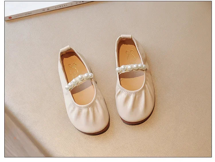 Pearl Mesh Princess Shoes