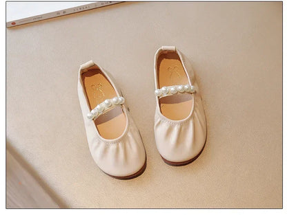 Pearl Mesh Princess Shoes