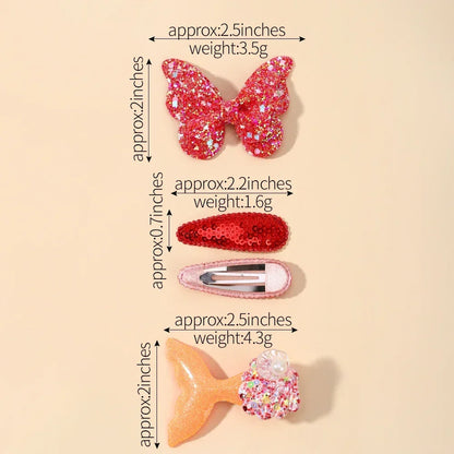 Print Hair Clip

