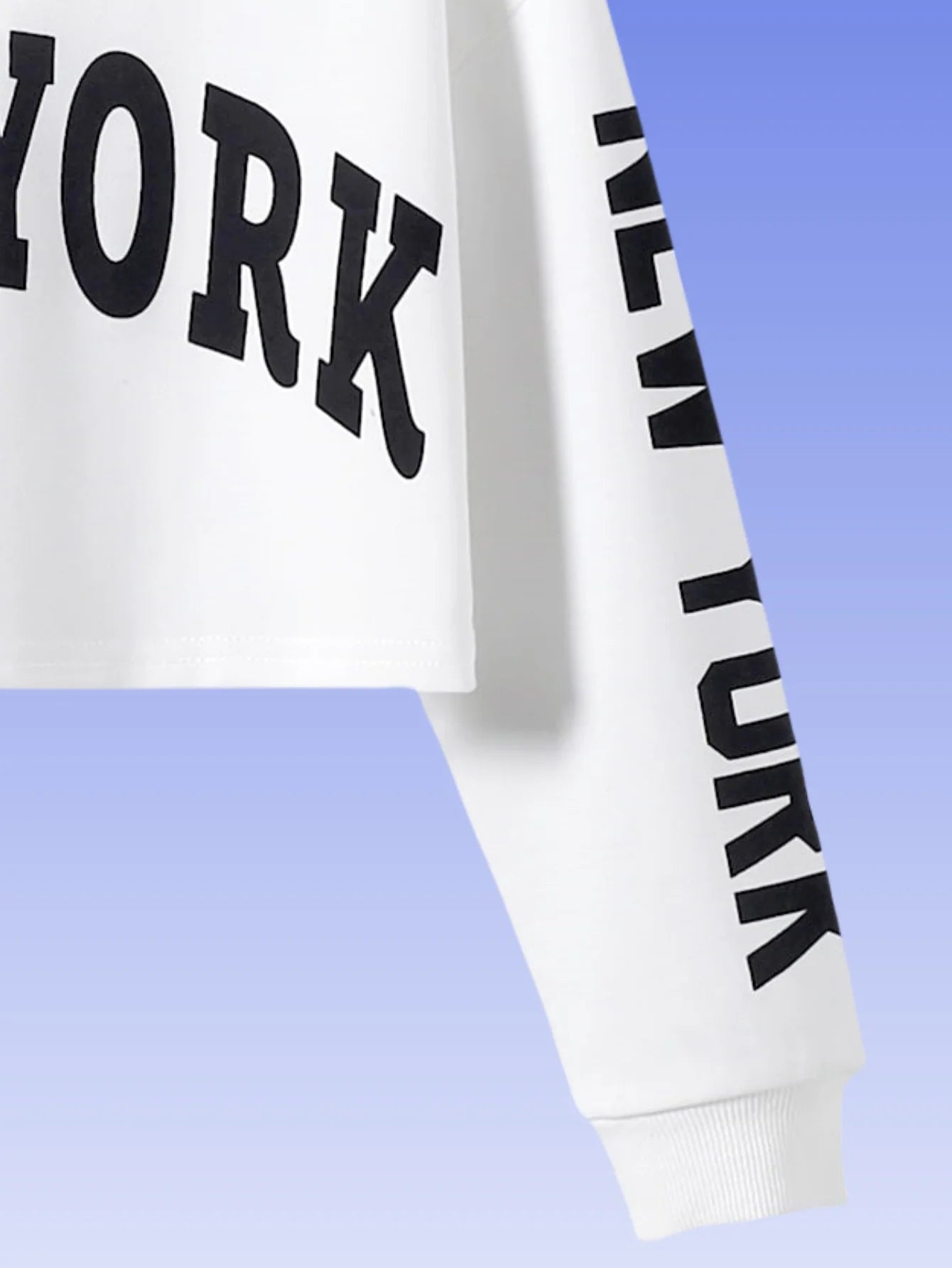 Printed Letter Shirt

