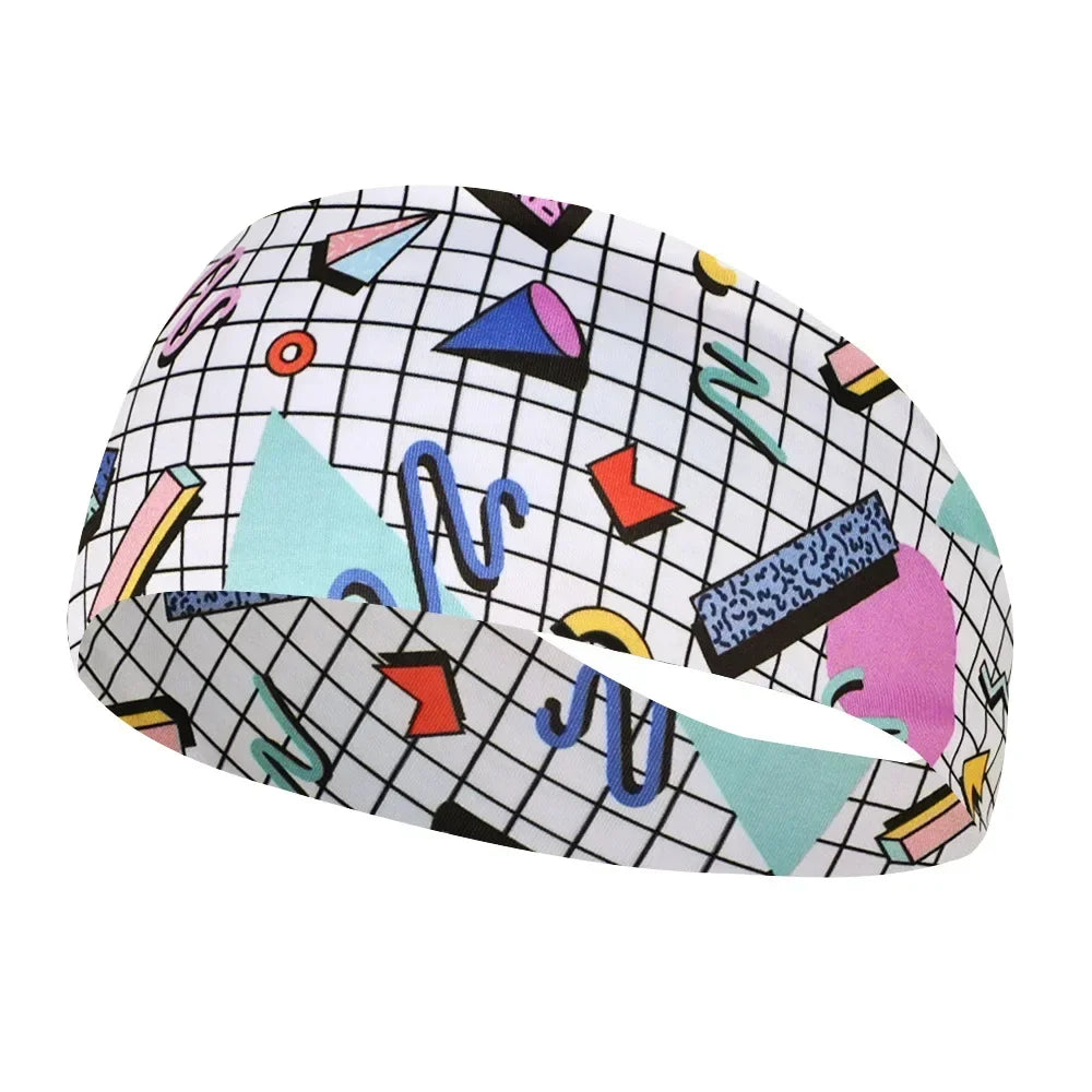 Printed ThinElastic Headbands