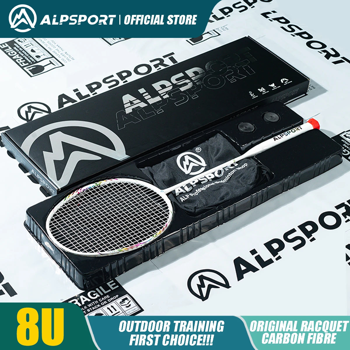 Professional Carbon Fiber Lightweight Badminton Rackets