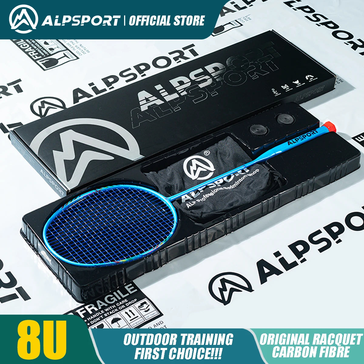 Professional Carbon Fiber Lightweight Badminton Rackets